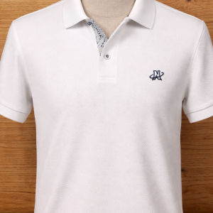 POLO MANCHES COURTES 4730 BLANC