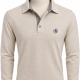 POLO MANCHES LONGUES 5201 ECRU
